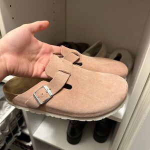 candy pink birkenstock boston